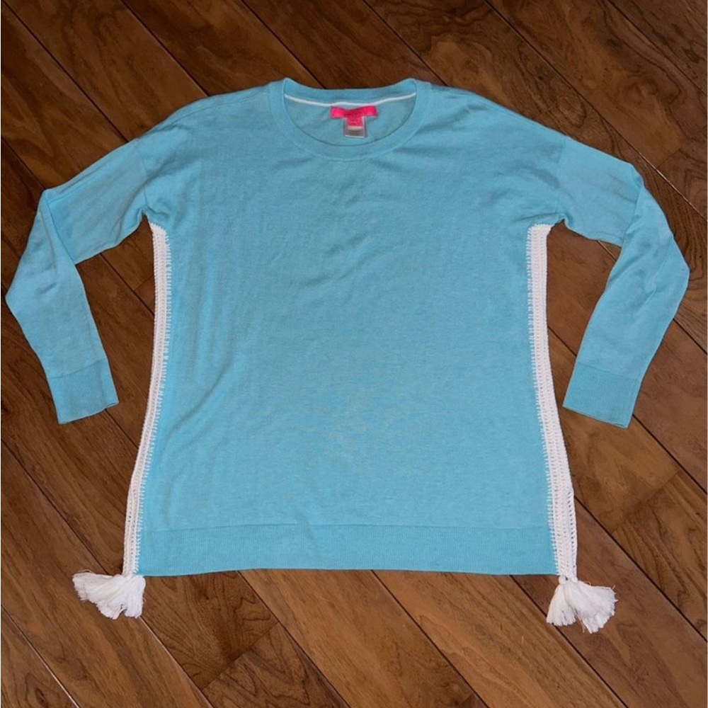 Lilly Pulitzer sweater.